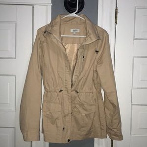 Tan Charlotte Russe Anorak Jacket
